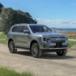 Meet the 2023 Ford Everest Platinum, a full-sized SUV that’s part luxury lounge, part off-road warrior, and 100% ready for South African family life.
