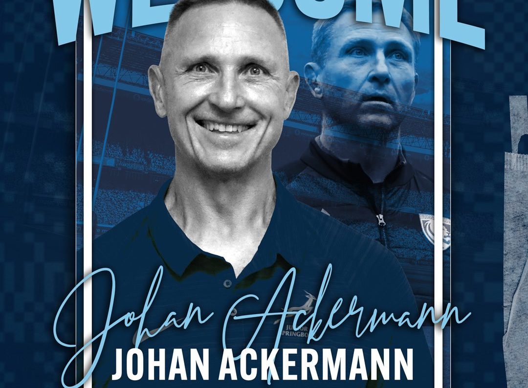 The Vodacom Bulls have officially appointed Johan Ackermann as head coach, ushering in a new era of ambition and tradition at Loftus Versfeld.