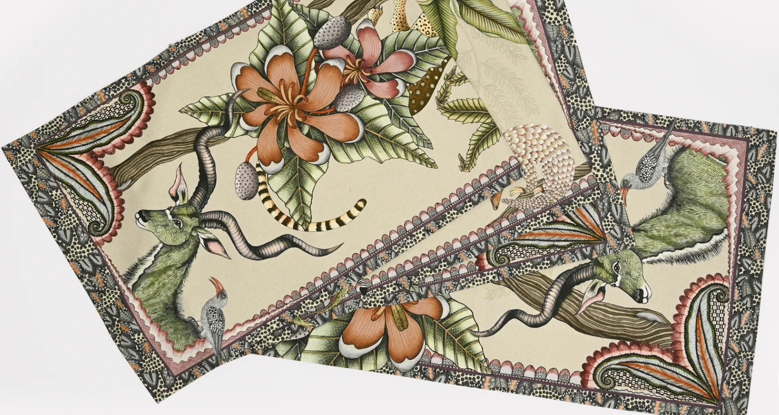 Ardmore Design has unveiled a luxurious new range of silk twill scarves as part of its Phinda Pride collection