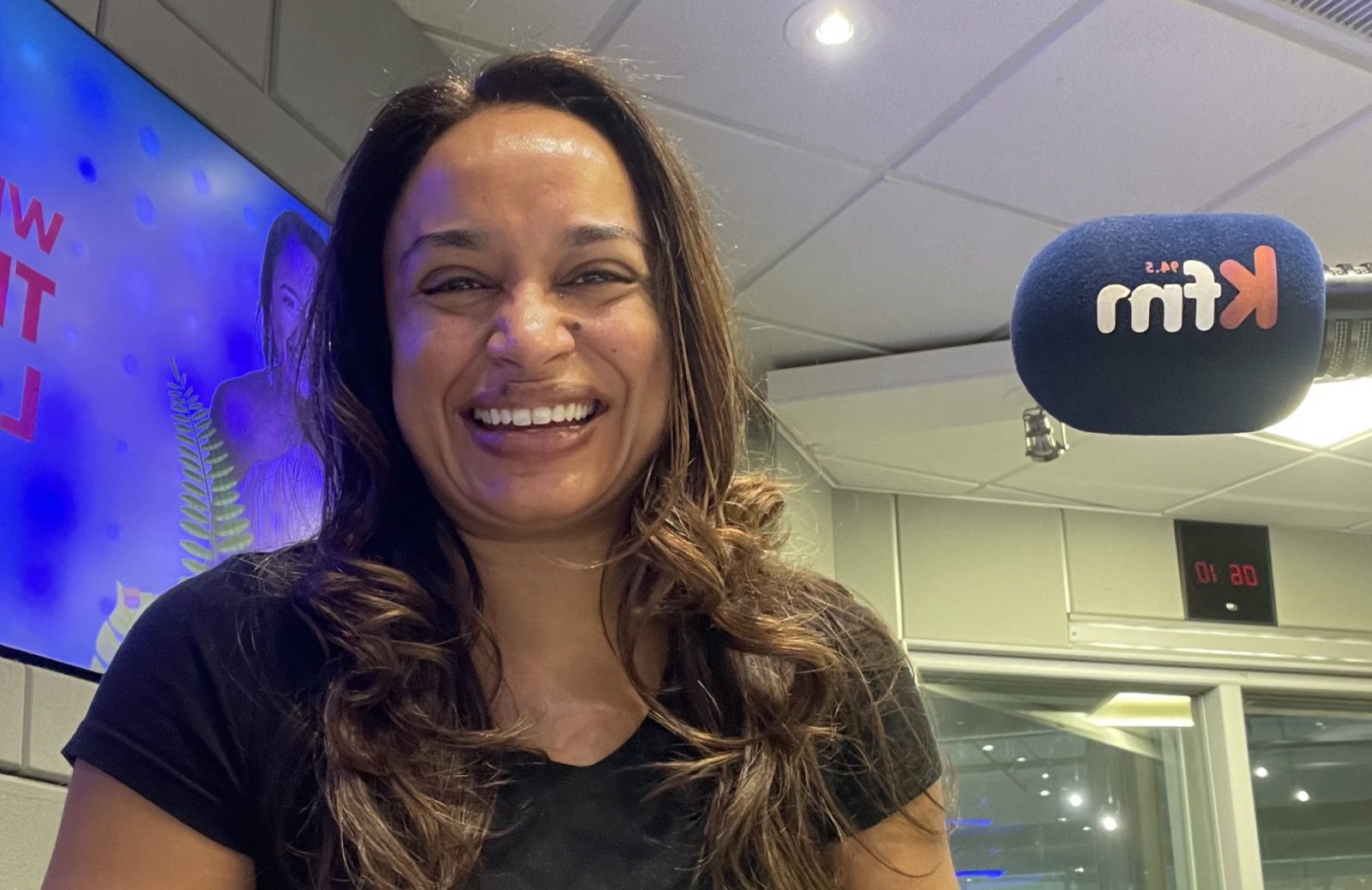 Tracey Lange of Kfm 94.5 Brings BT Football Academy Tea