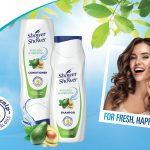 shower to shower haircare range