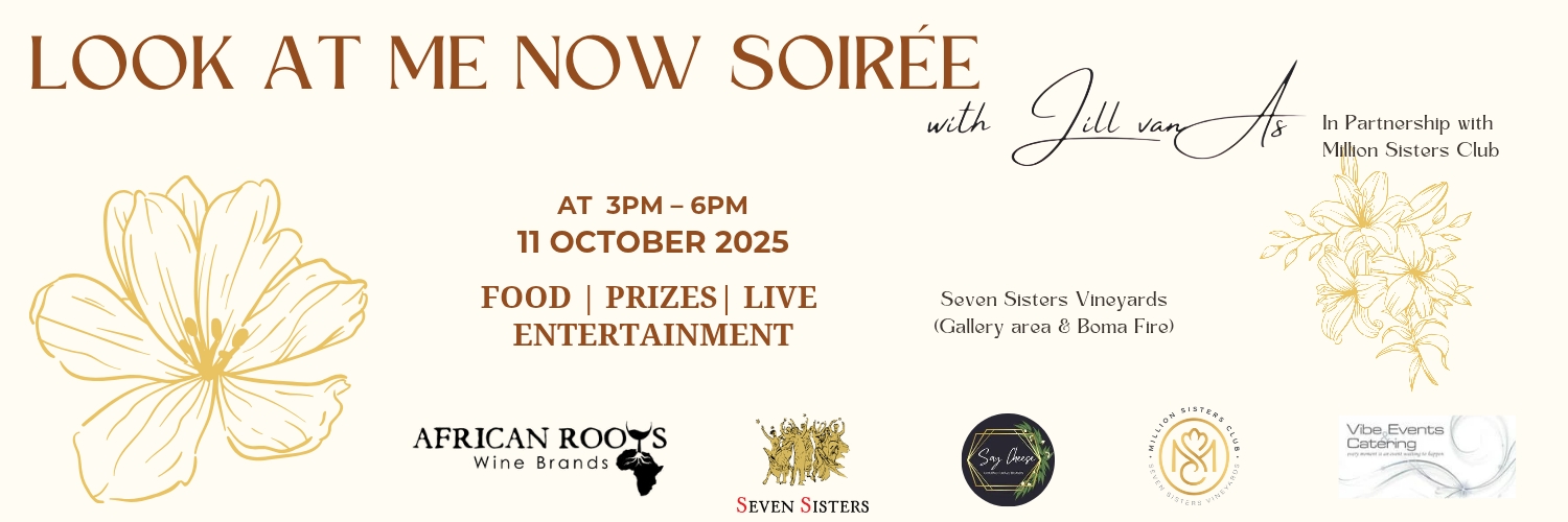 Chef and entrepreneur Jill Van As brings back "Look at Me Now" on October 11, at Seven Sisters Vineyards, offering wine, food, and more.