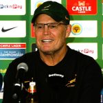 Rassie Erasmus names 33-man Springbok squad for Rugby Championship showdowns with Argentina in Durban and London. Title race wide open.