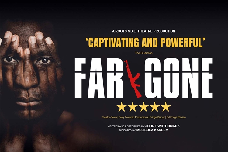 Critically acclaimed play Far Gone premieres in South Africa, revealing a powerful African story of survival and identity.