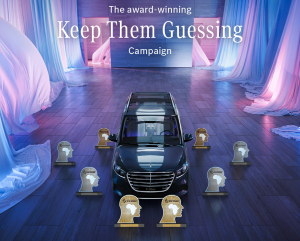 Mercedes-Benz South Africa’s Keep Them Guessing campaign wins eight awards at the 2025 New Generation Awards.