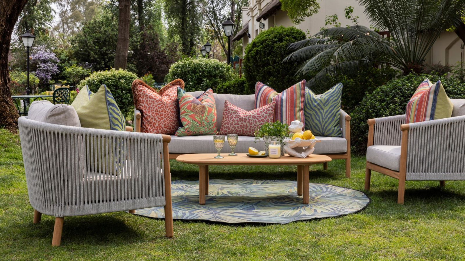 Transform summer hosting into a feast for the senses with colour, texture, music, fragrance, and flavour, says designer Vinette Diab-Nicholls.