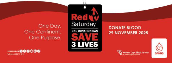 Africa joins forces on 29 November 2025 for Red Saturday, a continent-wide blood donation drive to boost supplies and inspire new lifesaving donors.