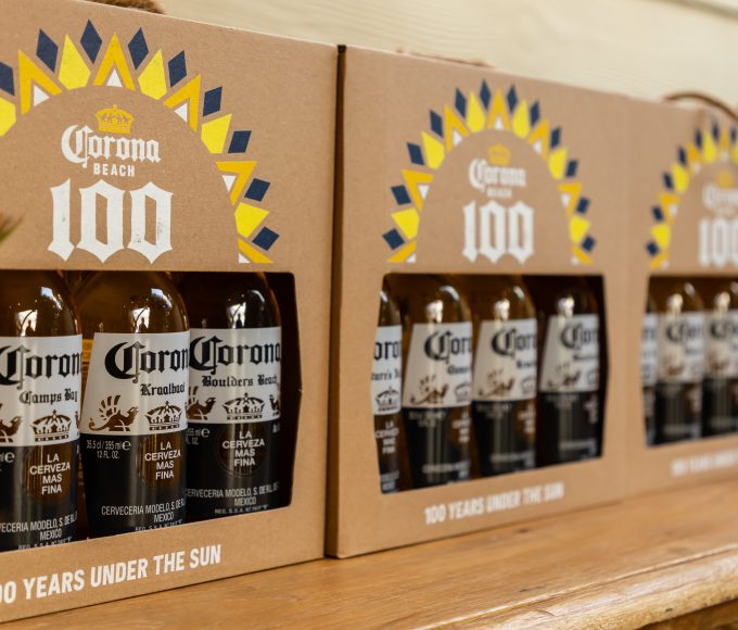 Corona marks 100 years with limited-edition bottles honouring four iconic South African beaches featured in the Corona Beach 100.