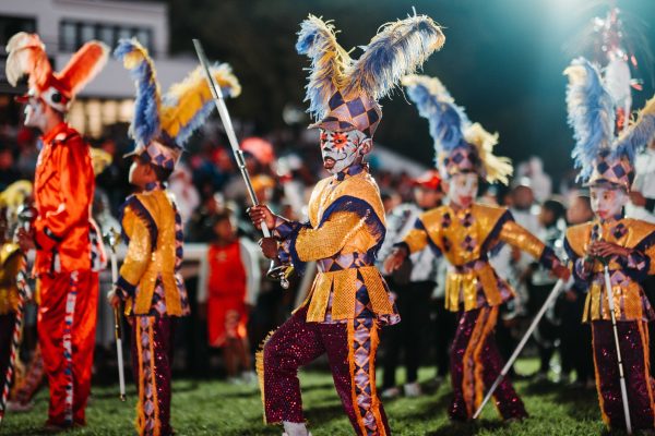 The DHL Stadium comes alive as troupes compete on Day One of the KKKA Kaapse Klopse Competition following the Hollywoodbets Cape Town Parade.