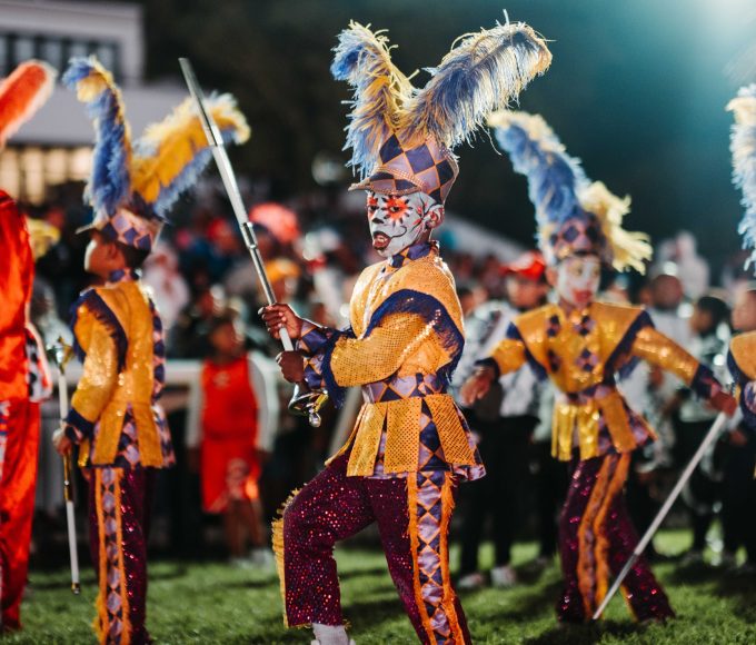 The DHL Stadium comes alive as troupes compete on Day One of the KKKA Kaapse Klopse Competition following the Hollywoodbets Cape Town Parade.