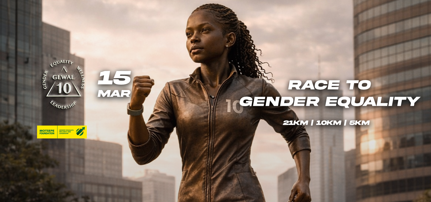 Caster Semenya and Qhawekazi Mazaleni join the Motsepe Foundation as ambassadors for the 2026 Race to Gender Equality in Tshwane.