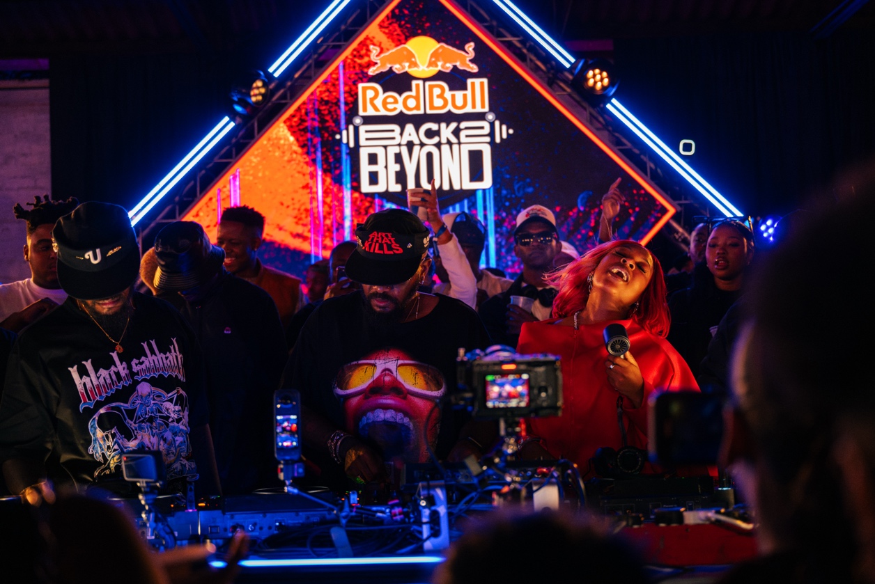 Red Bull Back2Beyond lands in Durban on 14 March 2026, bringing genre-blending back-to-back DJ sets to The Station.