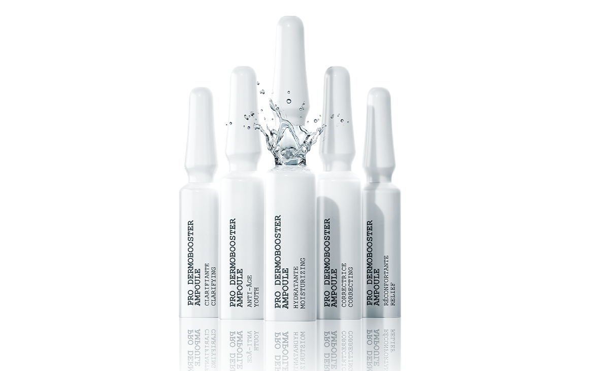 Discover the new Sothys Dermo_Booster range. Clinical-grade ampoules and serums targeting dehydration, ageing, redness, and acne. Shop Sothys SA now.