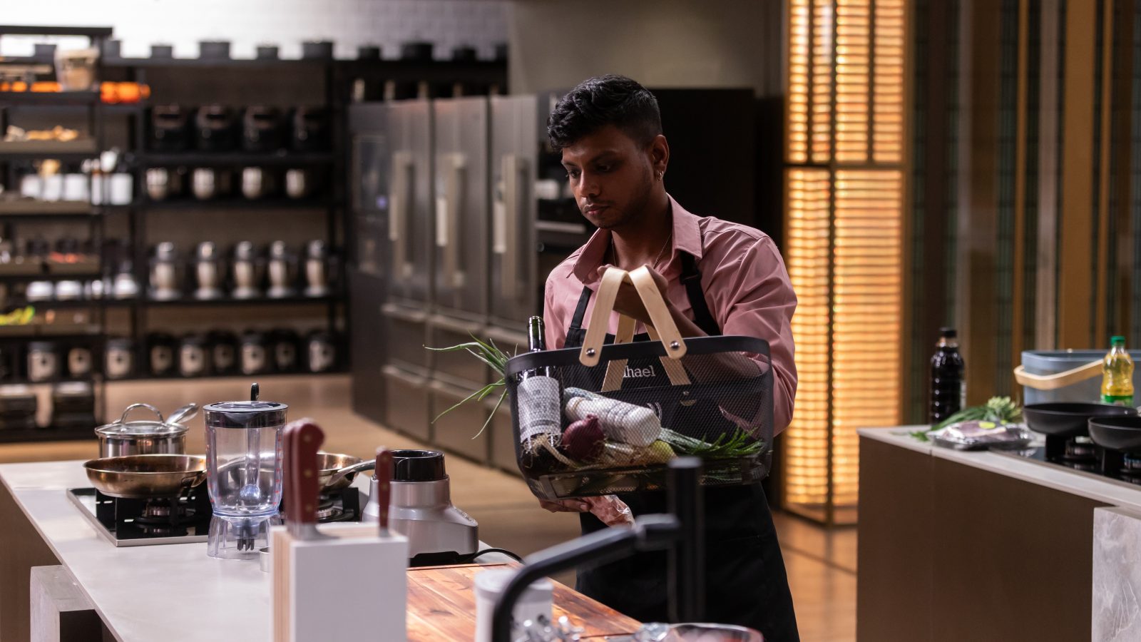 Durban contestant Suhael Raghunath leaves MasterChef South Africa after a flat soufflé and underseasoned dish in the onion challenge.