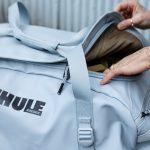 Thule launches Chasm Limited Edition duffel bags and backpacks in soft blue and beige, combining durability, style and a charitable cause.