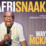 Wayne McKay’s AfriSnaaks comedy show arrives at the Baxter Theatre in Cape Town from 1 to 4 April 2026.