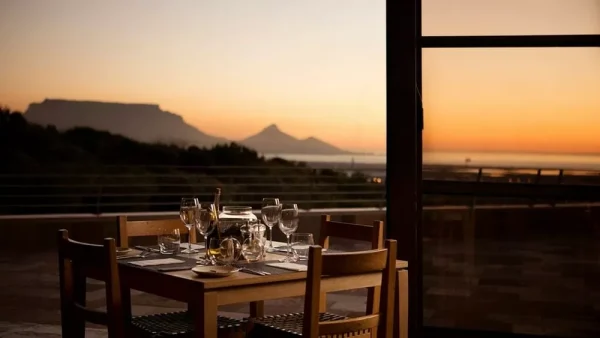 Review of Durbanville Hills Winery. See food, views and dining experience at this Cape Town wine estate.