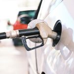 Fuel pump showing expected fuel price changes for August 2026