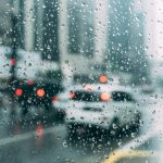 Cold winter weather moving across South Africa with cloudy skies and strong winds