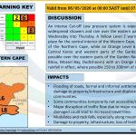 SAWS issues Level 8 weather warning for heavy rain, flooding and snow across SA. Here is what to expect today.