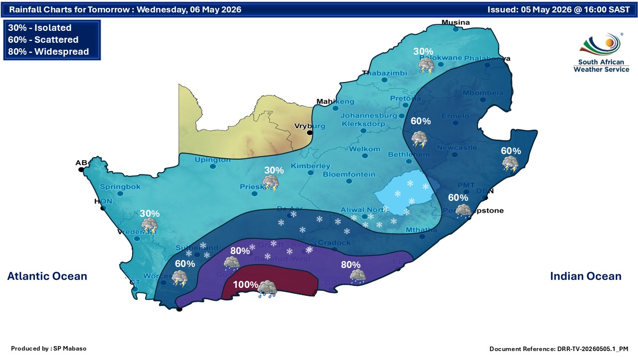 Severe rain, flooding and damaging wind warnings have forced school closures across the Eden District and Central Karoo.