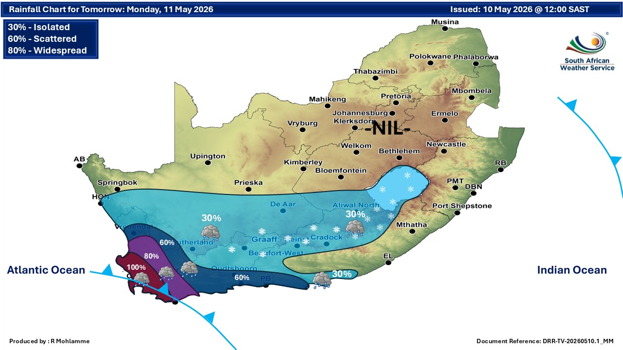 Flooding, fallen trees and road closures have been reported across Cape Town as the second major cold front hits the city.