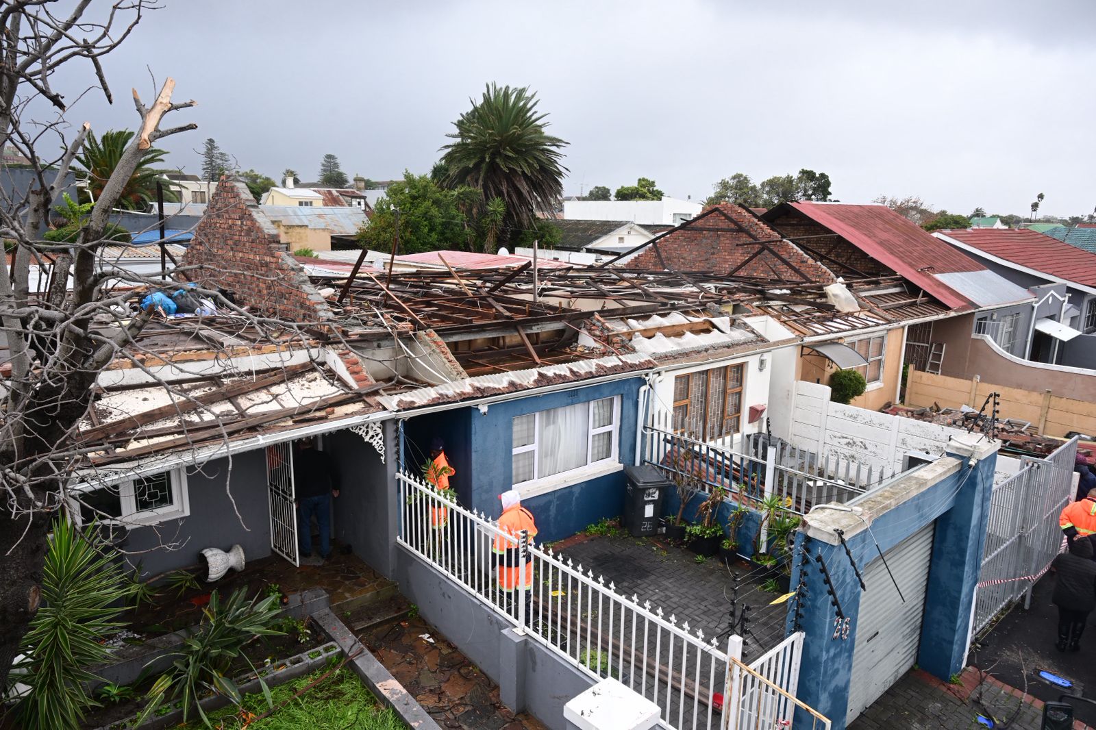 Severe flooding across Cape Town has damaged over 10,000 structures and affected more than 41,000 residents.