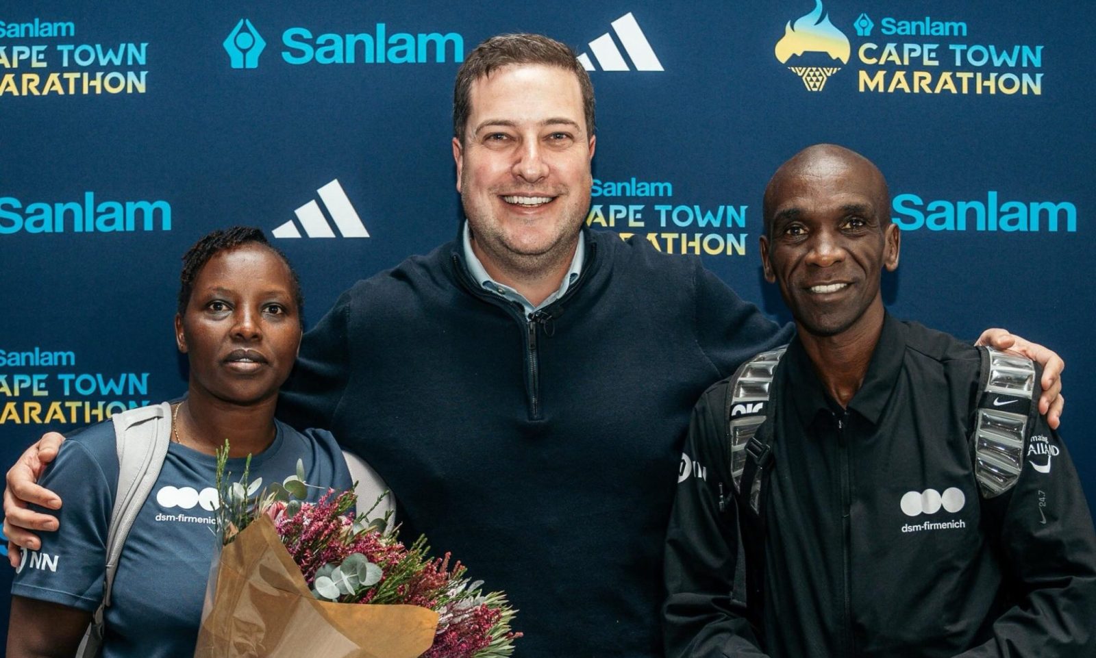 Eliud Kipchoge arrives in Cape Town ahead of his first official marathon race on African soil at the 2026 Sanlam Cape Town Marathon.