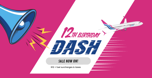 FlySafair’s 12th birthday sale generated huge demand, but fuel surcharges and a temporary data exposure issue impacted the promotion.
