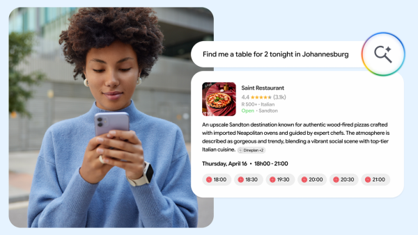Dineplan and Google AI are changing how South Africans discover and book restaurants with real-time reservations and smarter search.