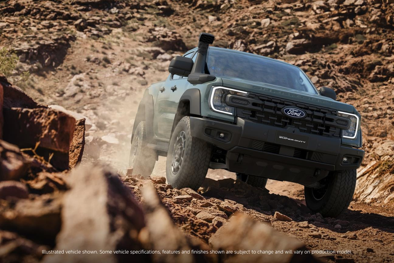 Ford has confirmed the new Ranger Super Duty will launch in South Africa in 2027 with enhanced towing, payload and off-road capability.