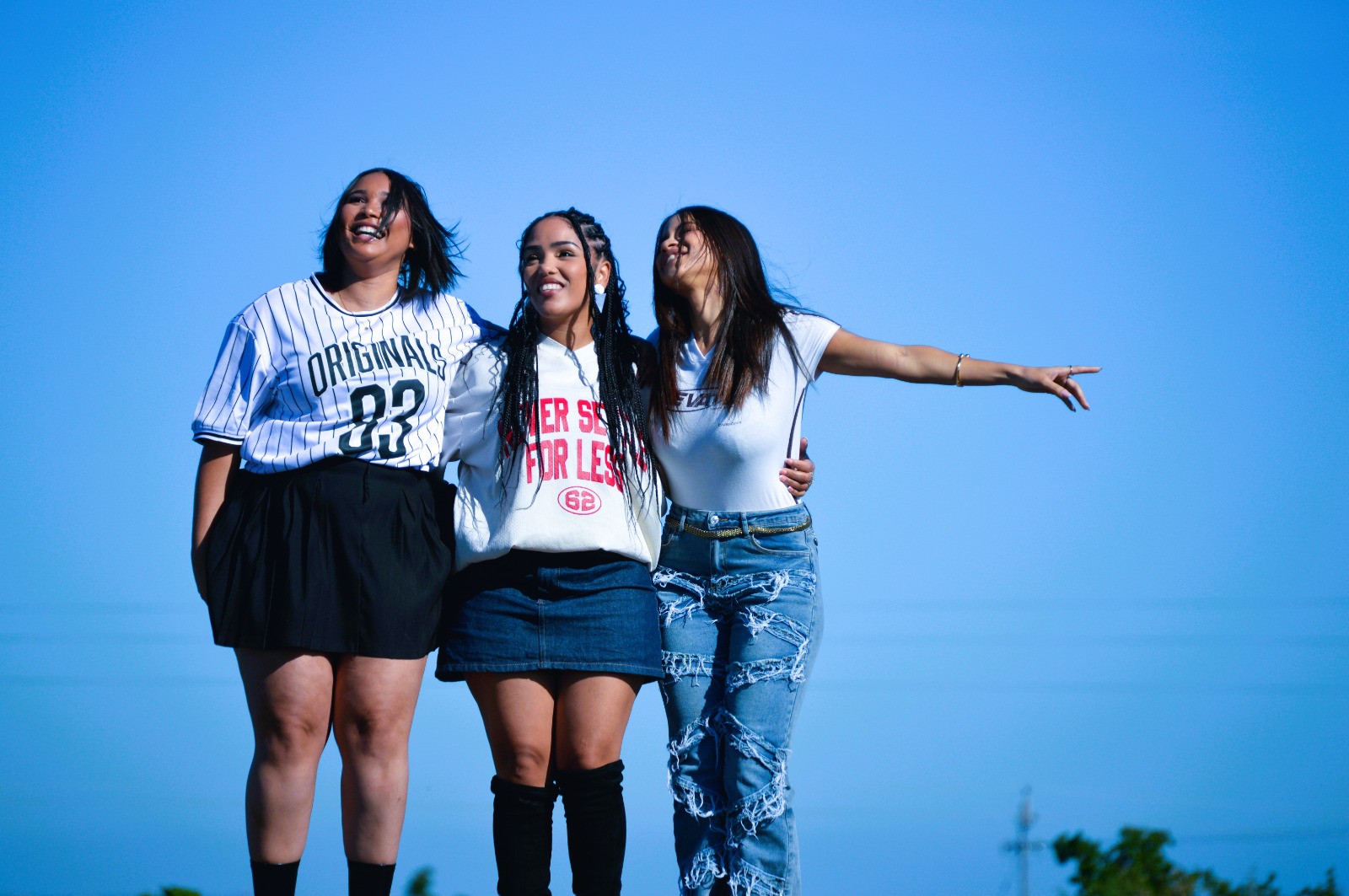 Andrea Fortuin, Regina-Lee Thompson and Talitha Luiters have joined forces for the Youth Day release of Drie Harte.