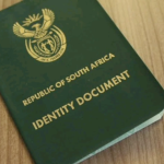 South African Smart ID card application process at a Home Affairs office