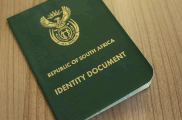 South African Smart ID card application process at a Home Affairs office