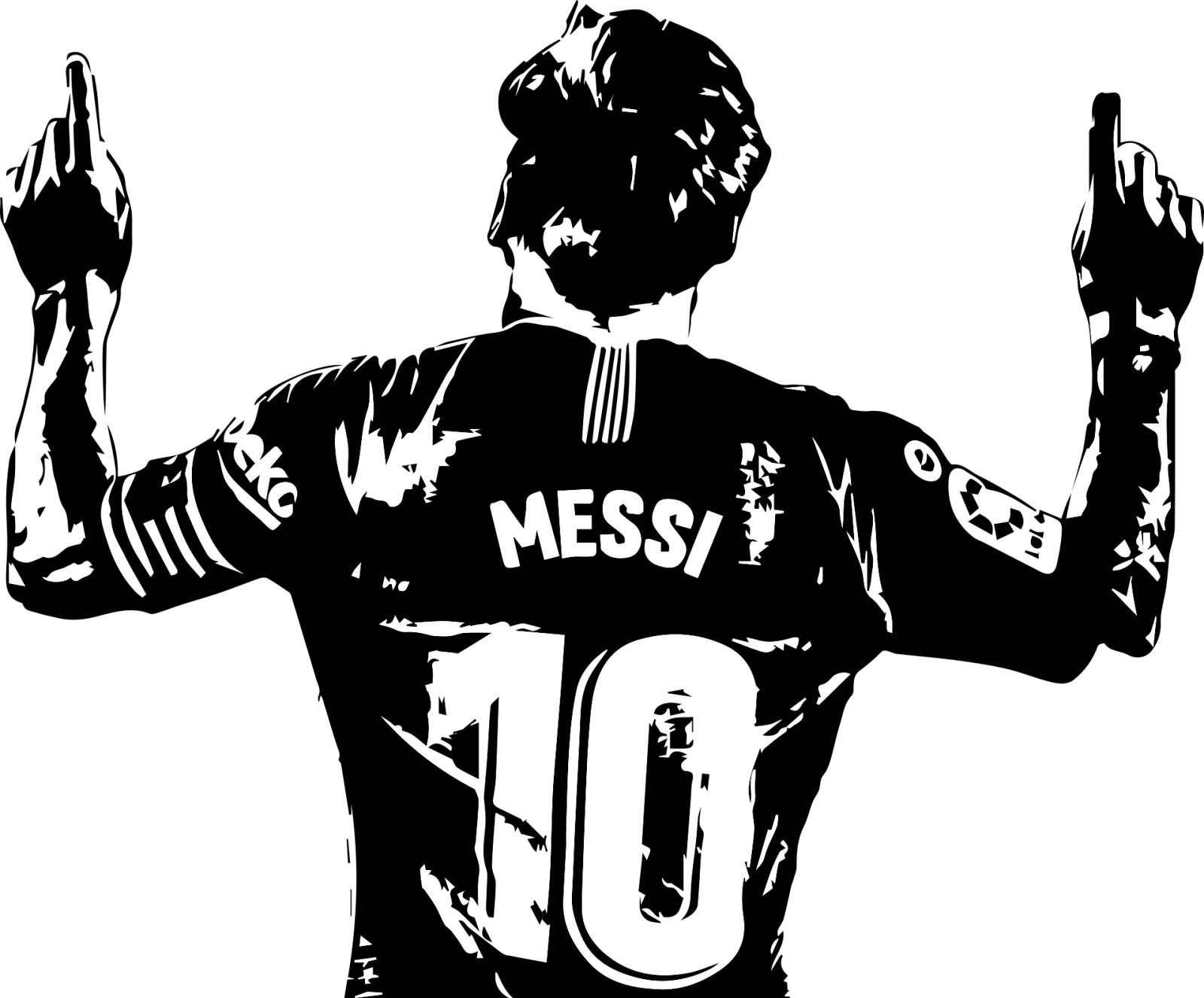 Lionel Messi celebrating after scoring at the 2026 FIFA World Cup.