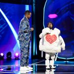 Popi Sibiya after being unmasked as Pap & Wors on The Masked Singer South Africa.