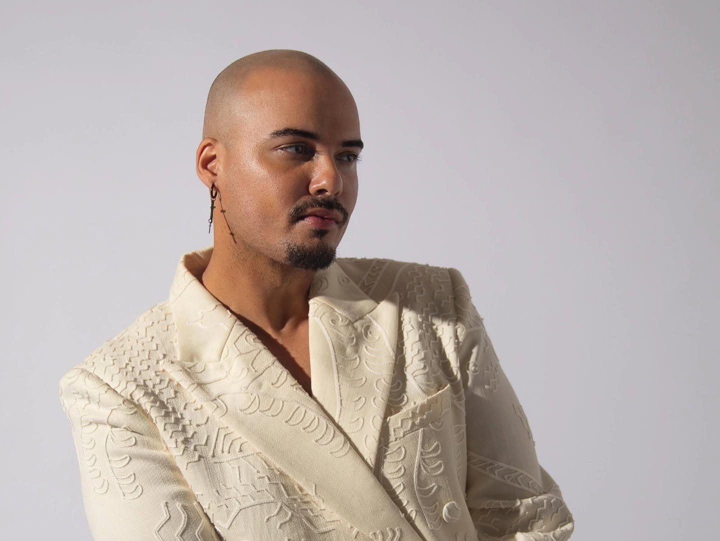 Jimmy Nevis during rehearsals for his first theatre production, Roses & Thorns, at the Homecoming Centre in Cape Town.