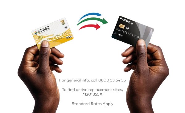 SASSA September 2026 grant payment dates and Postbank Black Card information