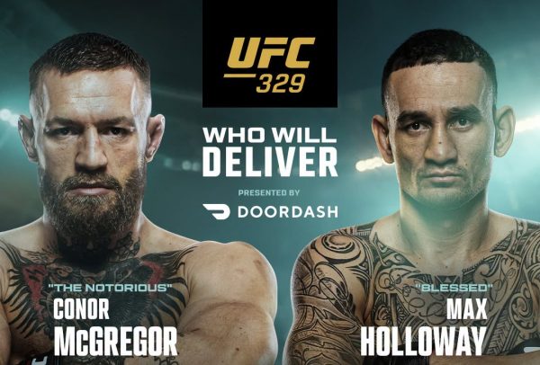 UFC 329 fight card featuring Conor McGregor vs Max Holloway 2 with South African start times.