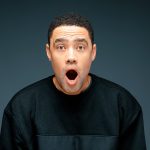 South African comedian Robby Collins during an interview discussing his comedy career and latest album.