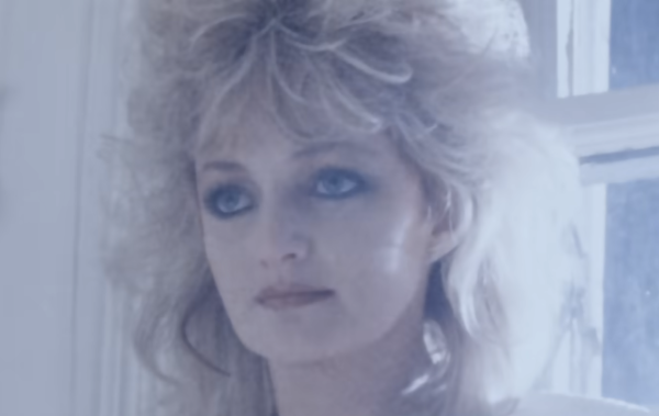 Welsh rock singer Bonnie Tyler performing on stage.