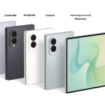 Samsung Galaxy Z Fold 8 and Galaxy Z Fold 8 Ultra foldable smartphones displayed side by side.