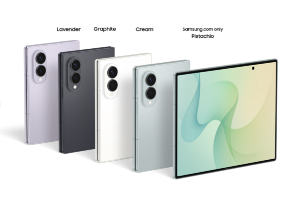 Samsung Galaxy Z Fold 8 and Galaxy Z Fold 8 Ultra foldable smartphones displayed side by side.