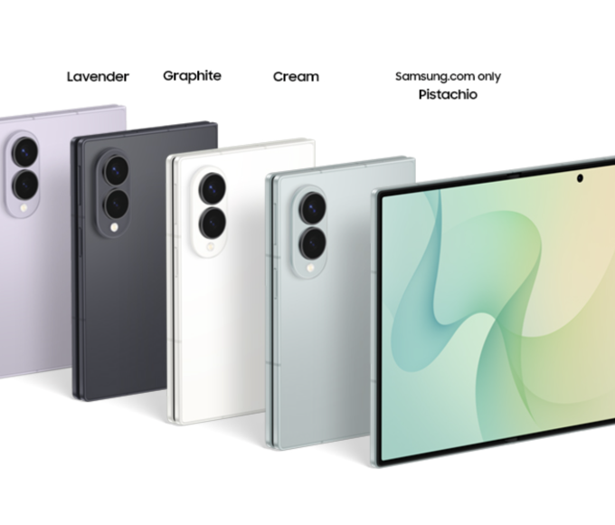 Samsung Galaxy Z Fold 8 and Galaxy Z Fold 8 Ultra foldable smartphones displayed side by side.