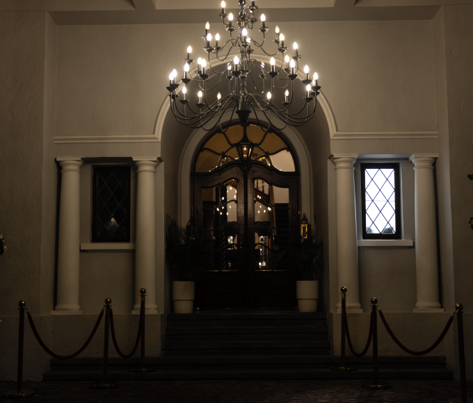 Signature tasting menu dishes served at De Tafel restaurant in Cape Town.