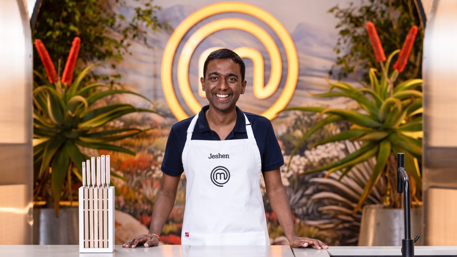 Jeshen Govender during the MasterChef South Africa high tea challenge