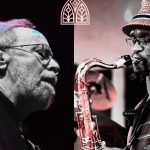 McCoy Mrubata and Gary Wittner performing together during their Johannesburg jazz tour.