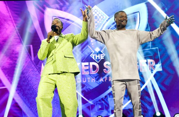 Trevor Gumbi revealed as Ponte Tower on The Masked Singer South Africa Season 3.