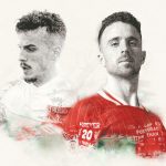 Portugal players honour Diogo Jota by holding his number 21 jersey one year after his death during the 2026 FIFA World Cup.