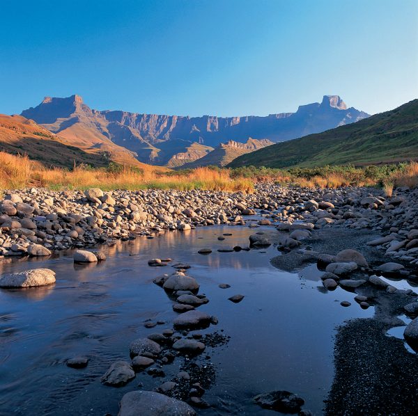 Scenic mountain views overlooking the Northern Drakensberg, home to the Carte Collection.